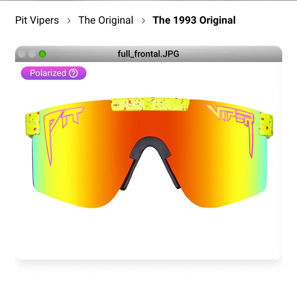 Pit Viper The 1993 Polarized Sunglasses - Picture 1 of 4